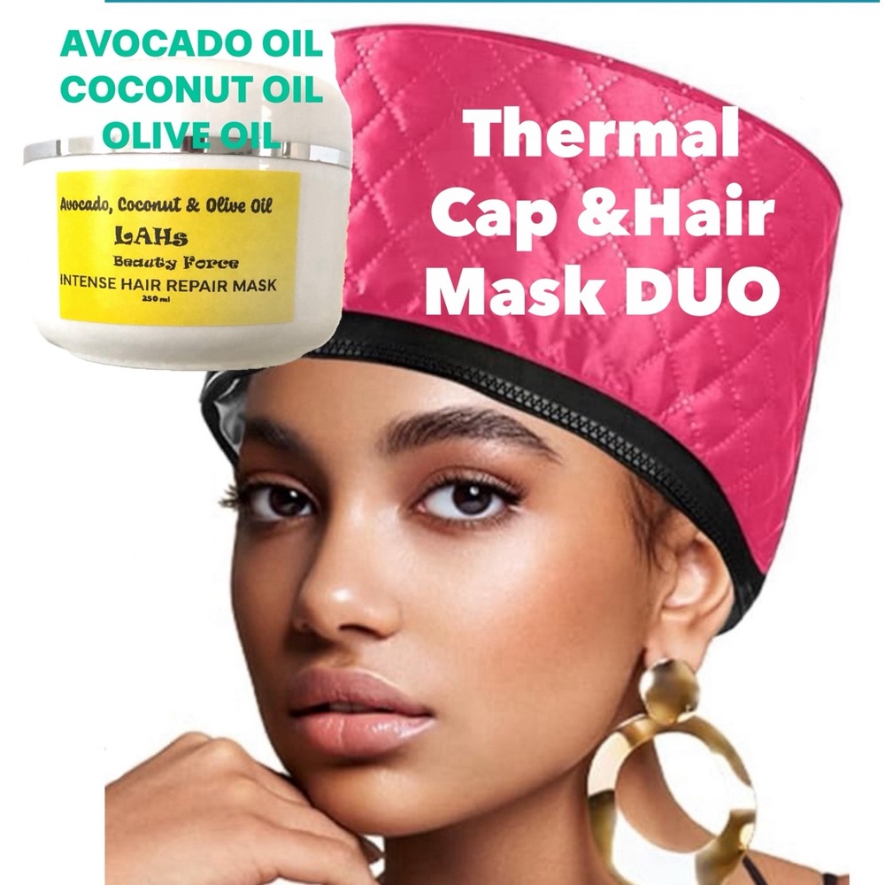 Hair Mask & Thermal Cap DUO